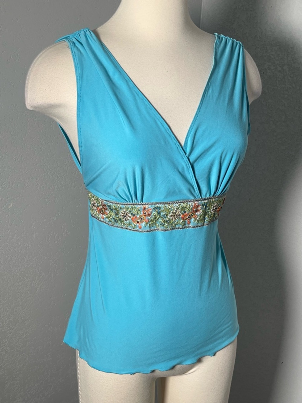 delicates Turquoise Swim Top